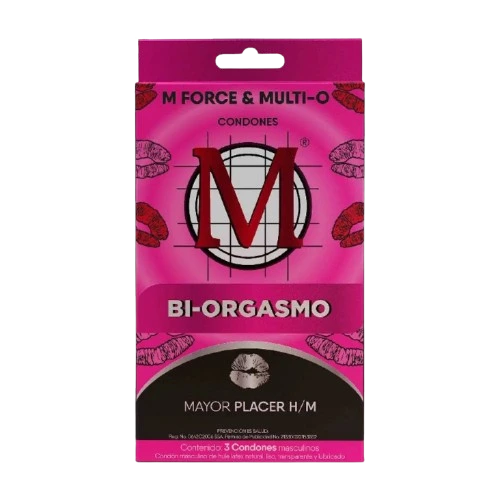 Condón M Force Bi-Orgasmo